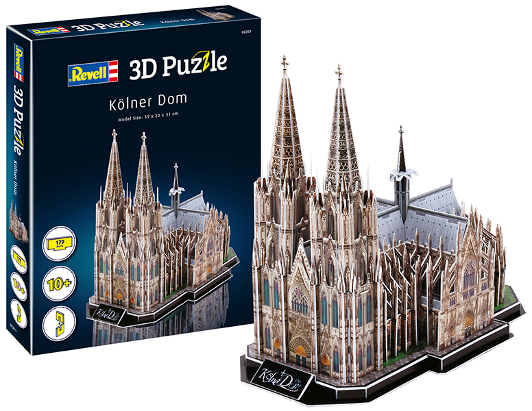 REVELL 00203 3d puzzle cologne cathedral